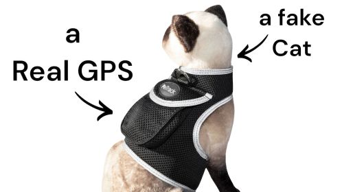 Small Water Proof Portable Mini GSM GPRS Reliable GPS Tracker for Dogs Size:M
